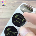 Custom Printed Logo Labels for Packaging Vinyl Waterproof Sticker Printing Roll Label Round Sticker label